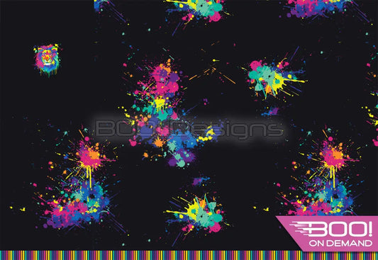 Spandex P100 Lion Jumbo Splat Black Project Panel