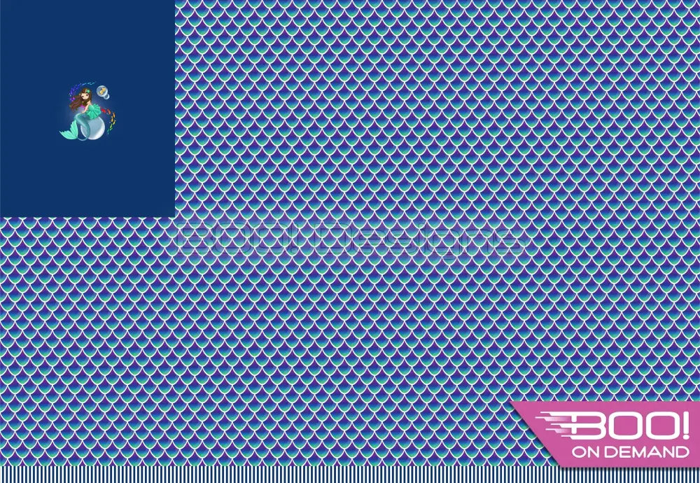 Spandex P100 Mermaid Scales Project Panel