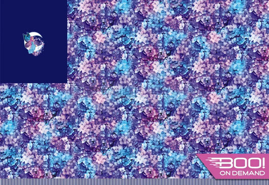 Spandex P100 Moon Fairy Hydrangeas Project Panel