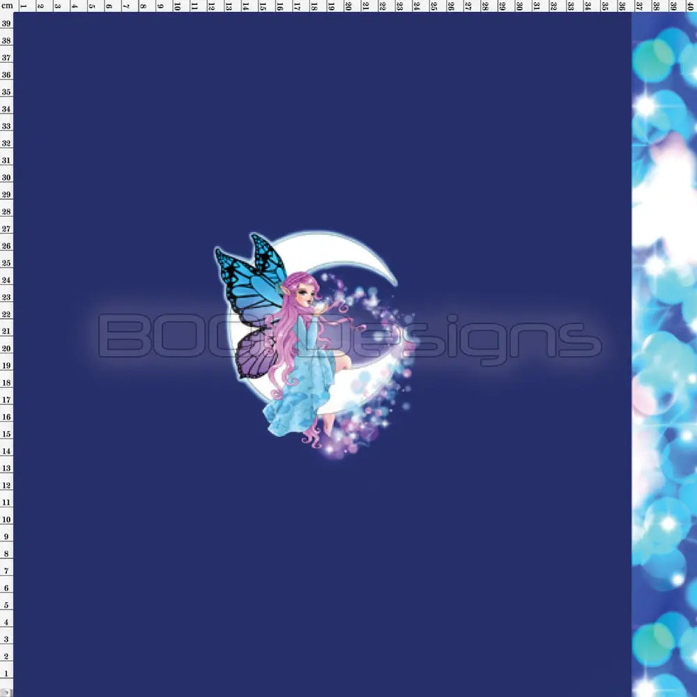 Spandex P100 Moon Fairy Magic Project Panel