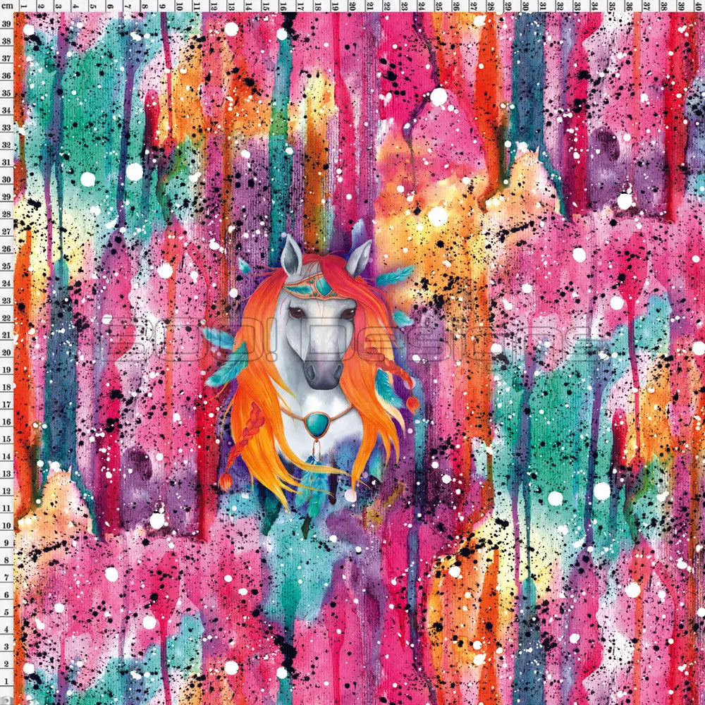 Spandex P100 Warrior Horse Project Panel