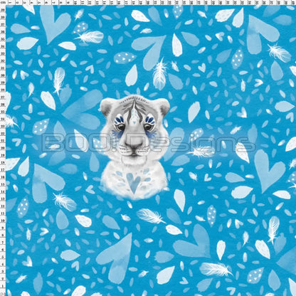 Spandex P100 Zoonimals Tiger Project Panel