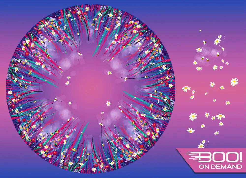 Spandex P105 Circle Panel Beeutiful Dusk Project Panel