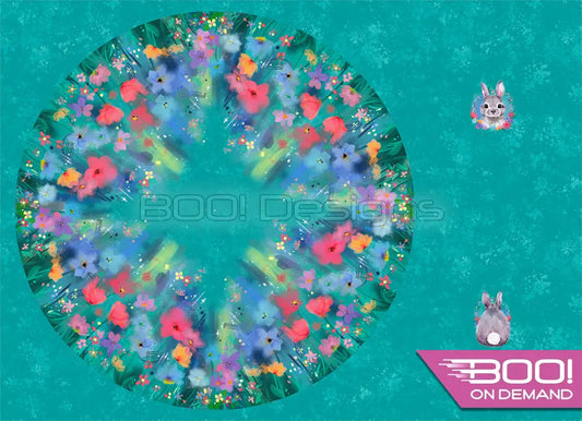 Spandex P105 Circle Panel Bunny Project Panel