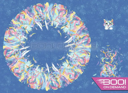 Spandex P105 Circle Panel Kitten Project Panel