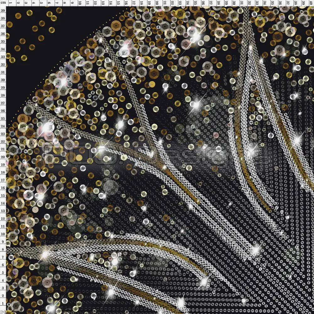 Spandex P105 Circle Panel Lover Black Project Panel