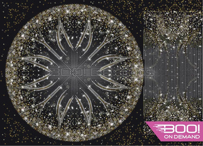 Spandex P105 Circle Panel Lover Black Project Panel