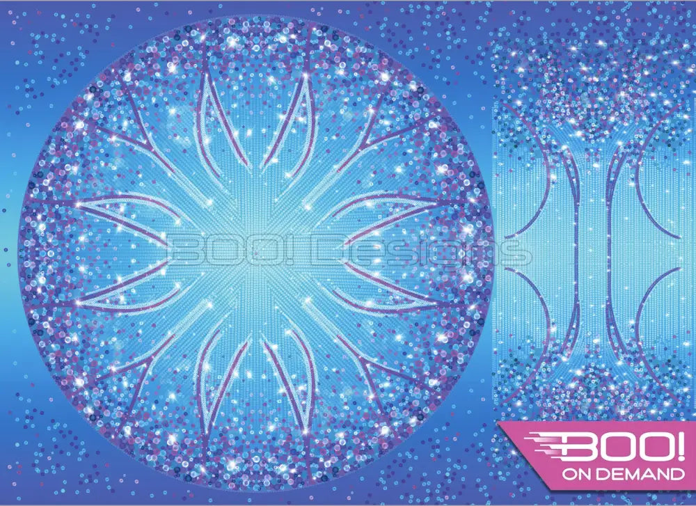 Spandex P105 Circle Panel Lover Blue Project Panel