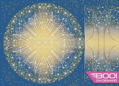Spandex P105 Circle Panel Lover Gold Project Panel