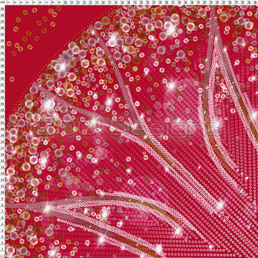 Spandex P105 Circle Panel Lover Red Project Panel