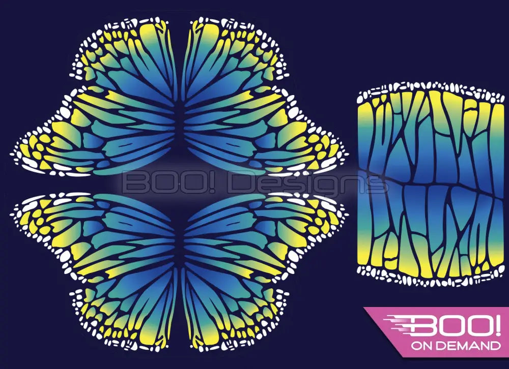 Spandex P105 Circle Panel Wings Ocean Project Panel