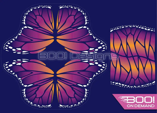 Spandex P105 Circle Panel Wings Sunset Project Panel