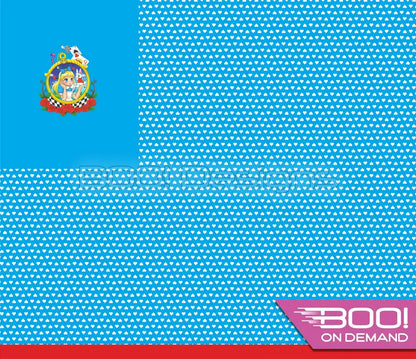 Spandex P125 Alice Hearts Blue Project Panel