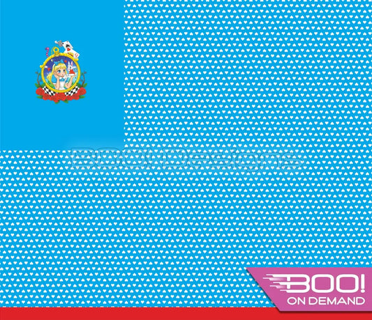 Spandex P125 Alice Hearts Blue Project Panel
