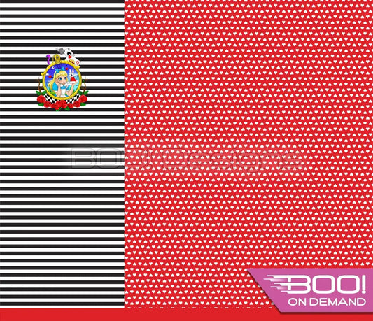 Spandex P125 Alice Hearts Red Project Panel