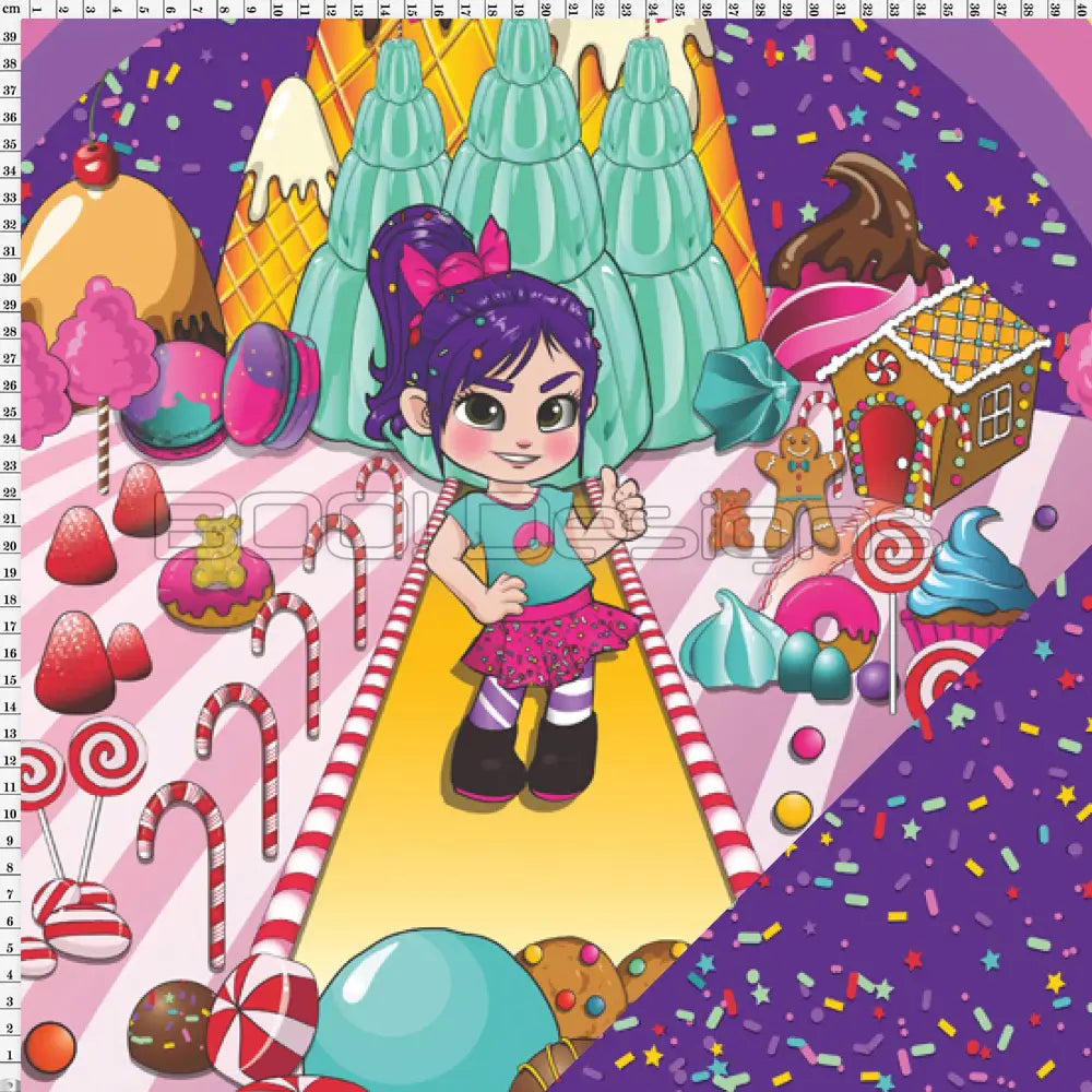 Spandex P125 Candy Girl Cinnamon Project Panel