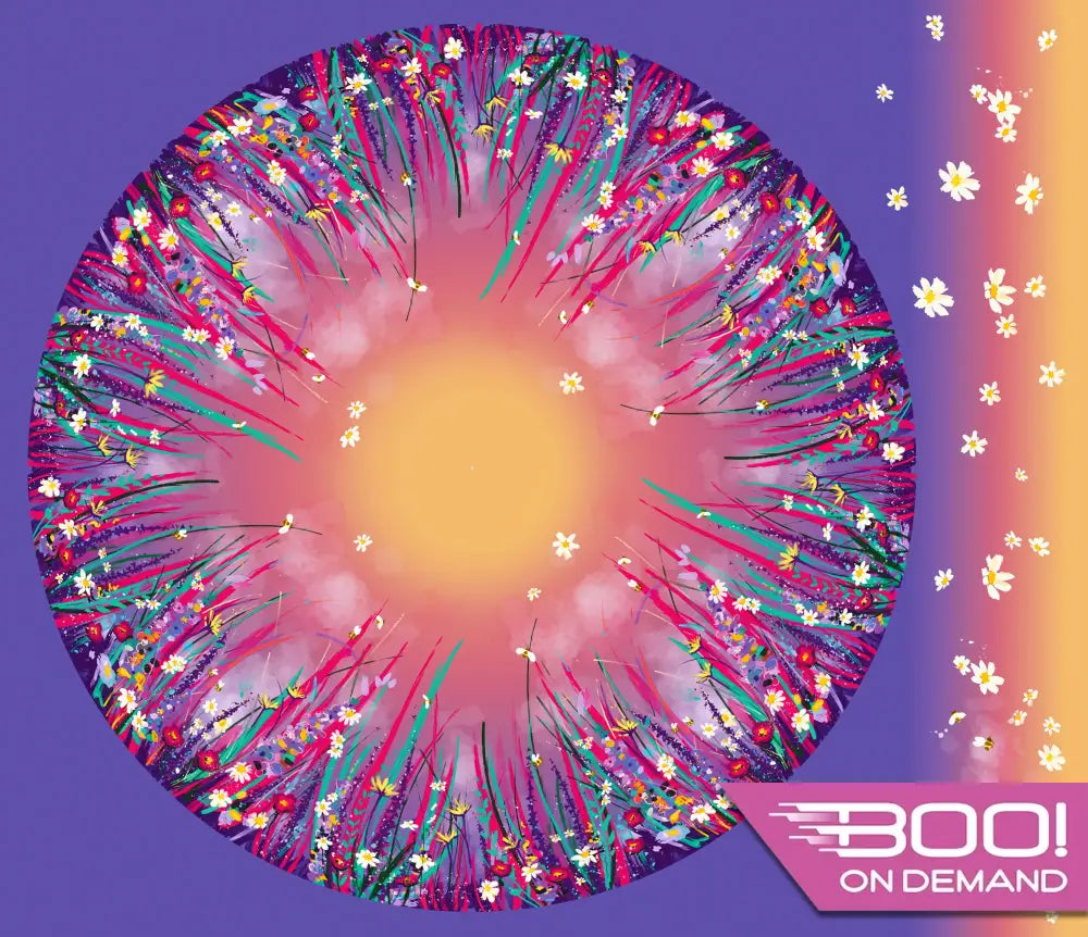 Spandex P125 Circle Panel Beeutiful Dawn Project Panel