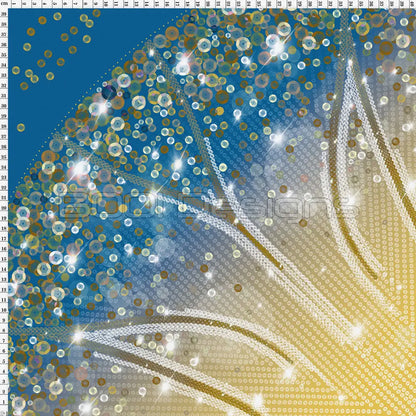Spandex P125 Circle Panel Lover Gold Project Panel