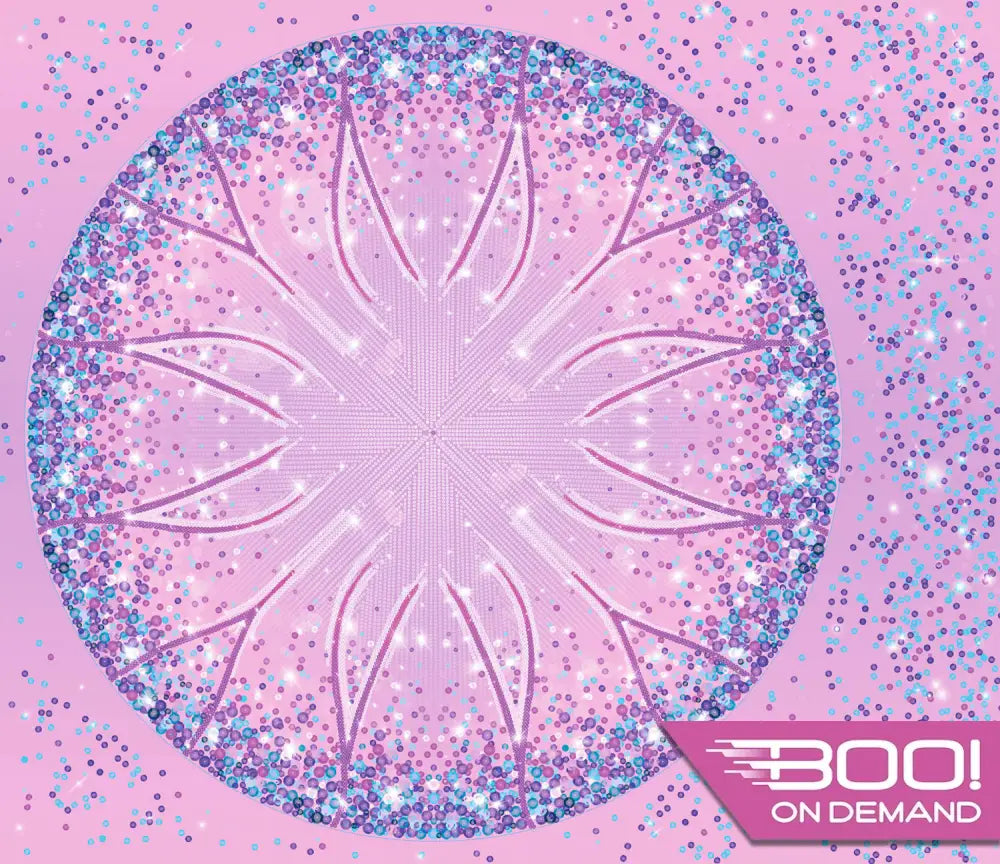 Spandex P125 Circle Panel Lover Pink Project Panel