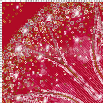 Spandex P125 Circle Panel Lover Red Project Panel