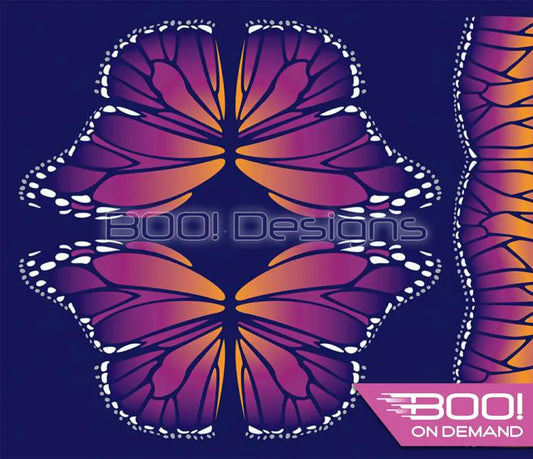 Spandex P125 Circle Panel Wings Sunset Project Panel