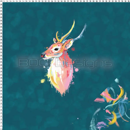 Spandex P125 Deer Paint Project Panel