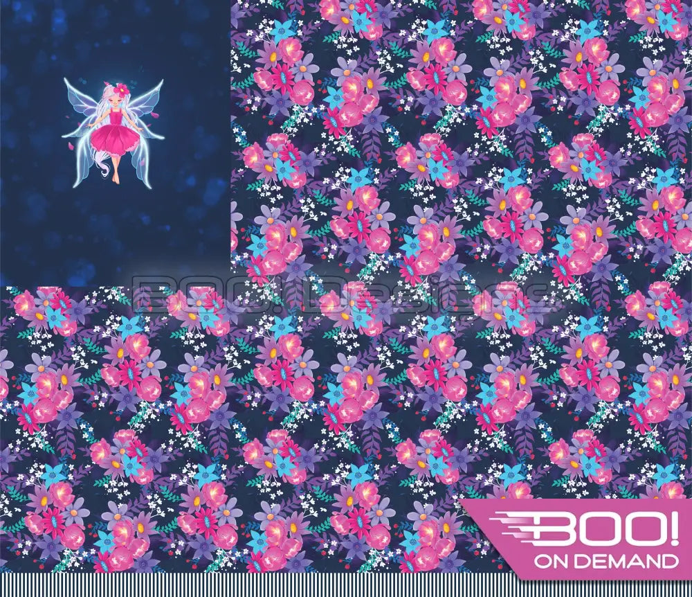 Spandex P125 Fairy Floral Project Panel