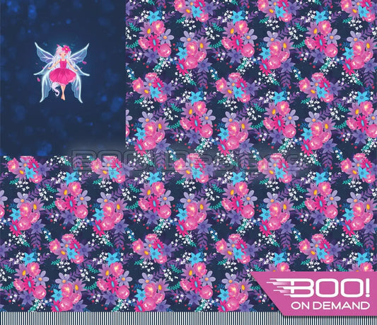 Spandex P125 Fairy Floral Project Panel