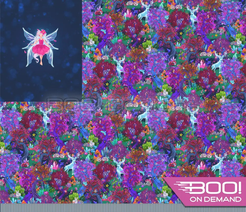 Spandex P125 Fairy Forest Project Panel