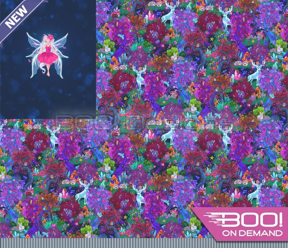 Spandex P125 Fairy Forest Project Panel