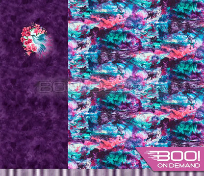 Spandex P125 Hummingbird Abstract Project Panel