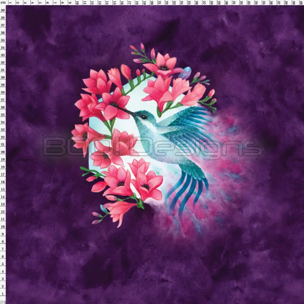 Spandex P125 Hummingbird Purple Project Panel