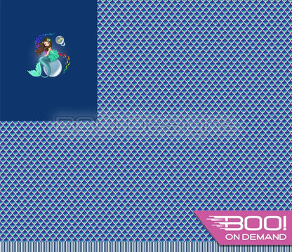 Spandex P125 Mermaid Scales Project Panel