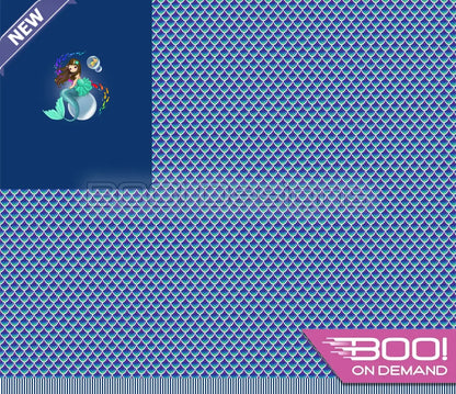 Spandex P125 Mermaid Scales Project Panel