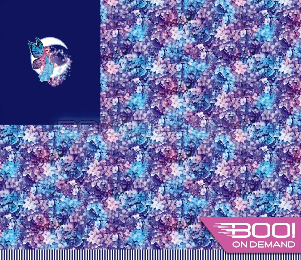 Spandex P125 Moon Fairy Hydrangeas Project Panel