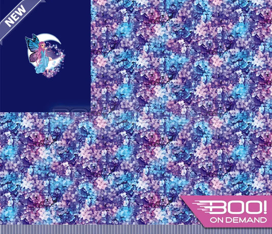 Spandex P125 Moon Fairy Hydrangeas Project Panel