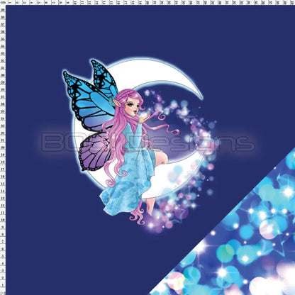 Spandex P125 Moon Fairy Magic Project Panel