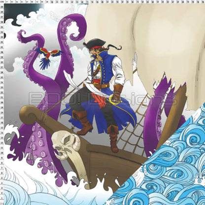 Spandex P125 Pirate Waves Project Panel