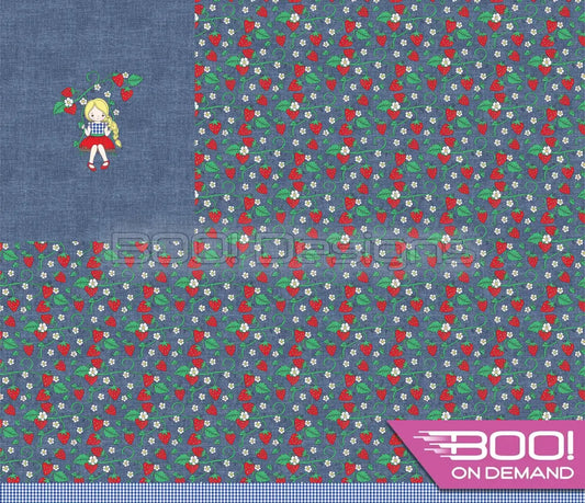Spandex P125 Strawberry Girl Project Panel