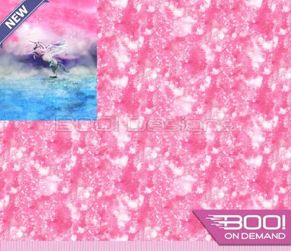 Spandex P125 Unicorn Sparkles Pink Project Panel