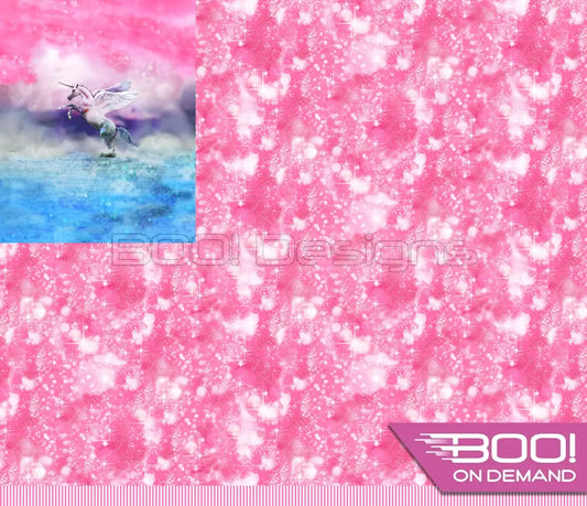 Spandex P125 Unicorn Sparkles Pink Project Panel