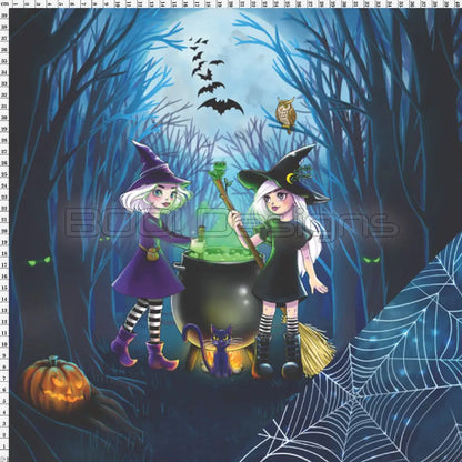 Spandex P125 Webs Toil and Trouble Project Panel