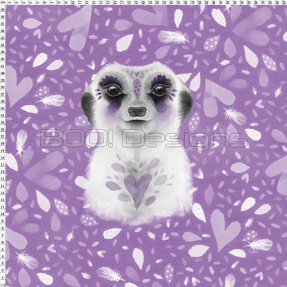 Spandex P125 Zoonimals Meerkat Project Panel