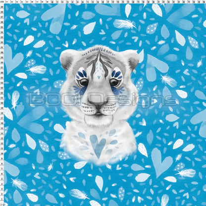 Spandex P125 Zoonimals Tiger Project Panel