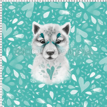 Spandex P125 Zoonimals Wolf Project Panel