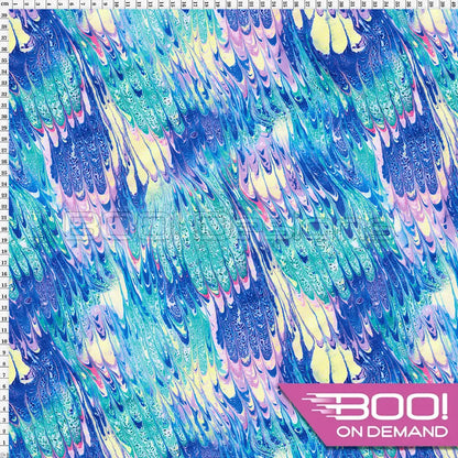 Spandex Panache Blue Fabric