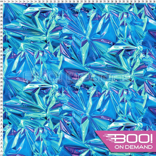 Spandex Party Wrap Blue Fabric