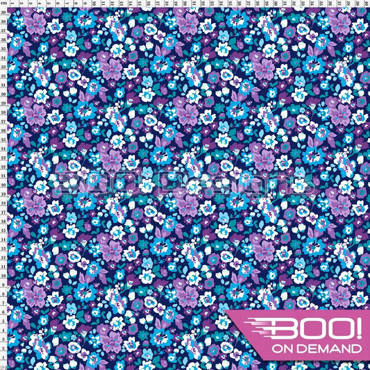 Spandex Peony Moonlight Fabric