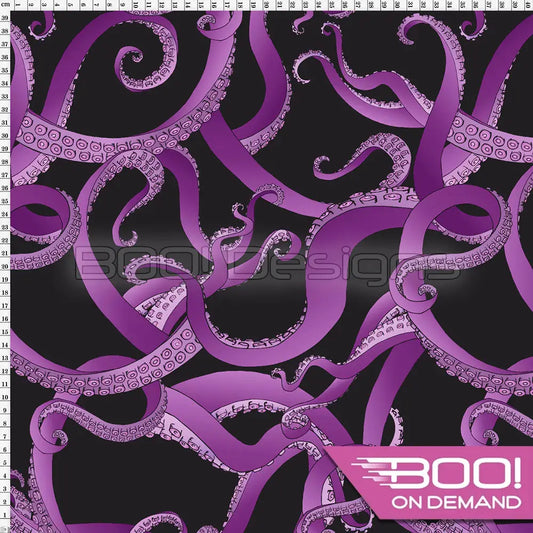 Spandex Pirate Kraken Fabric