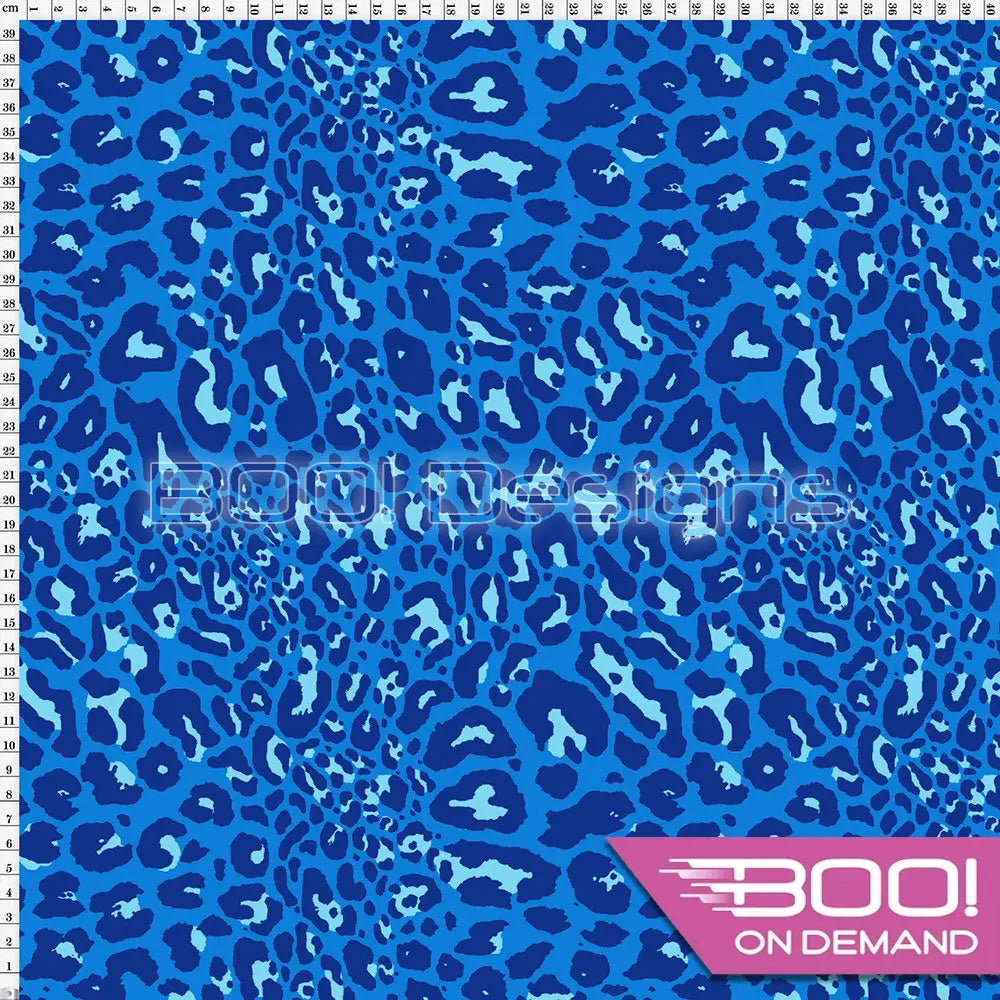 Spandex Prowler Blue Fabric